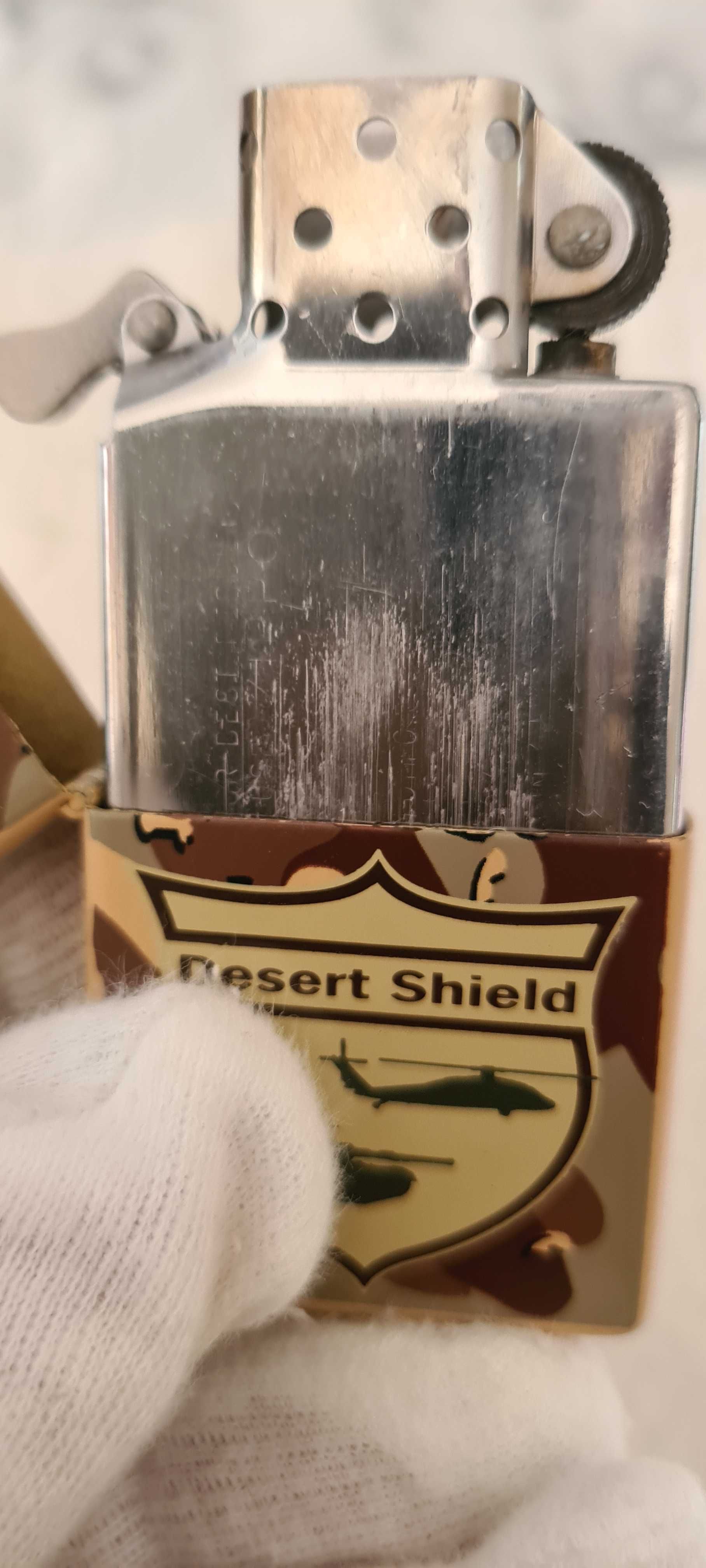 Zapalniczka Zippo operacja Desert Shield