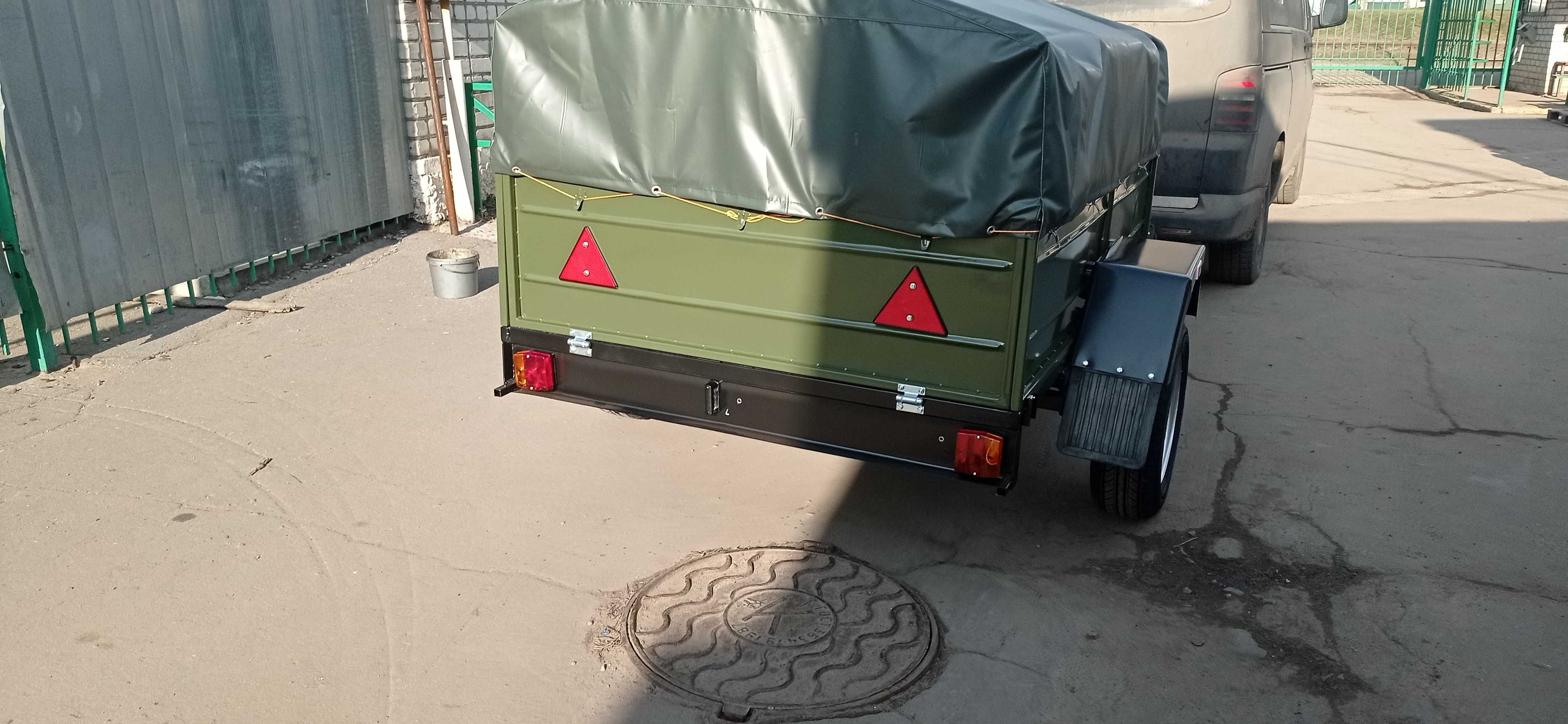 Автомобільний причіп одновісний від виробника,без переплат.