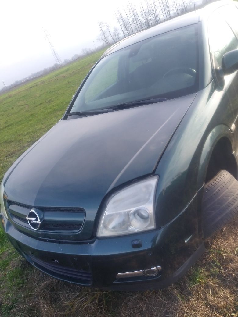 Karoseria OPEL SIGNUM 2005 Zielony Maska Zderzak Błotnik Lampy Klapa