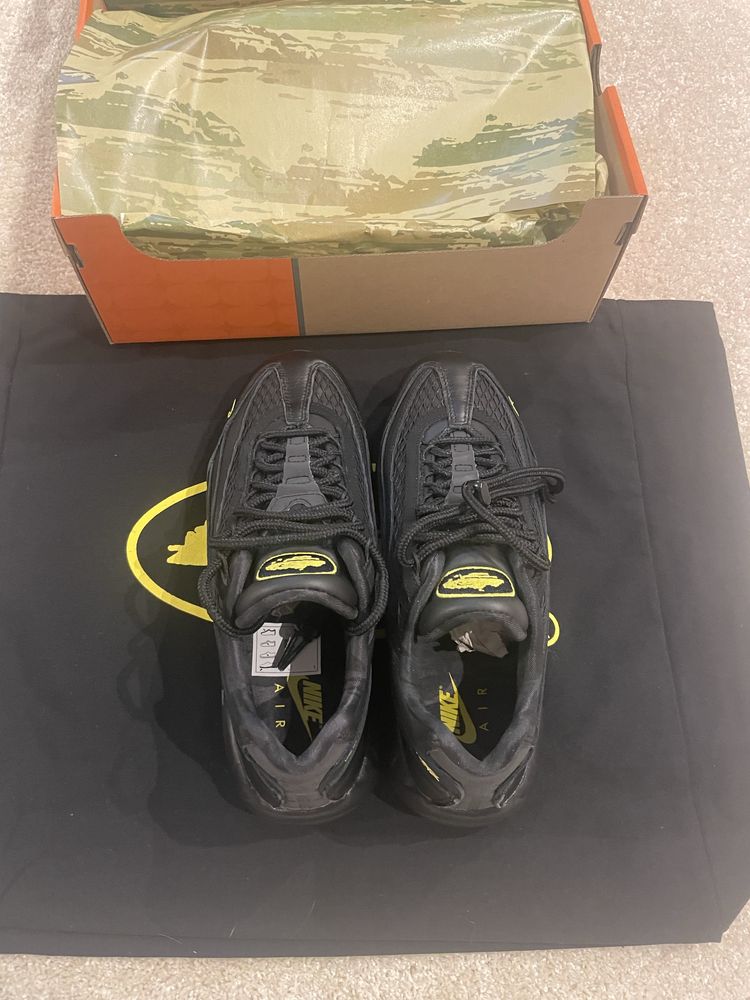 nike air max 95 corteiz honey black
