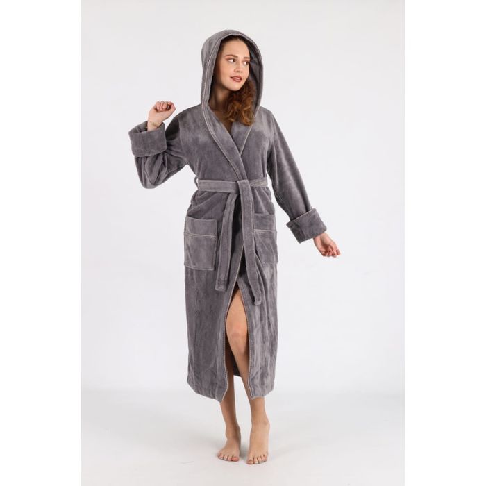 Женские халаты Nusa 6890 махра/бамбук