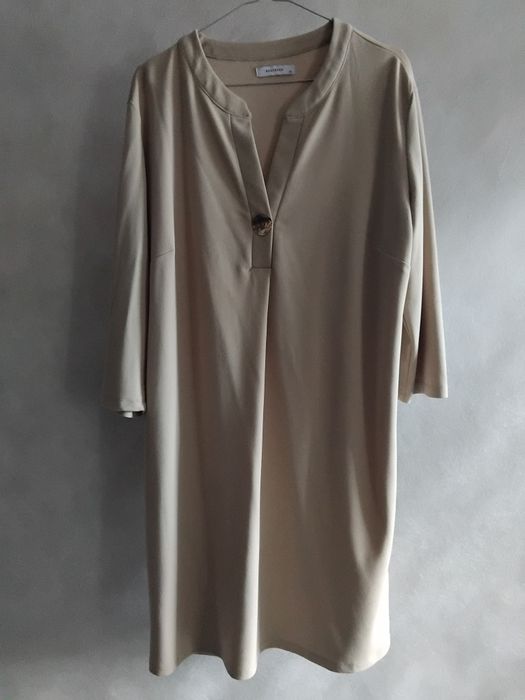 Sukienka damska beżowa