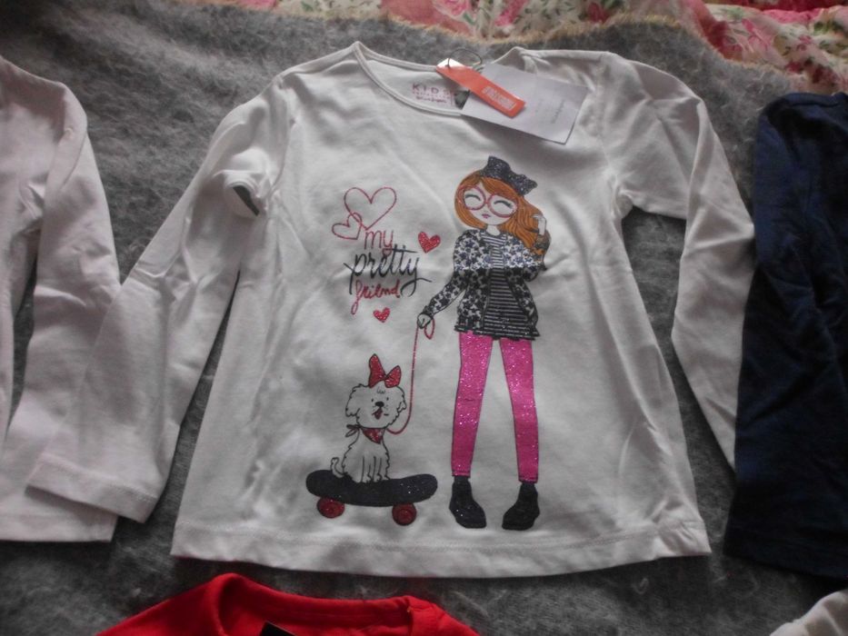 lote de roupa nova com etiqueta para bebe menina