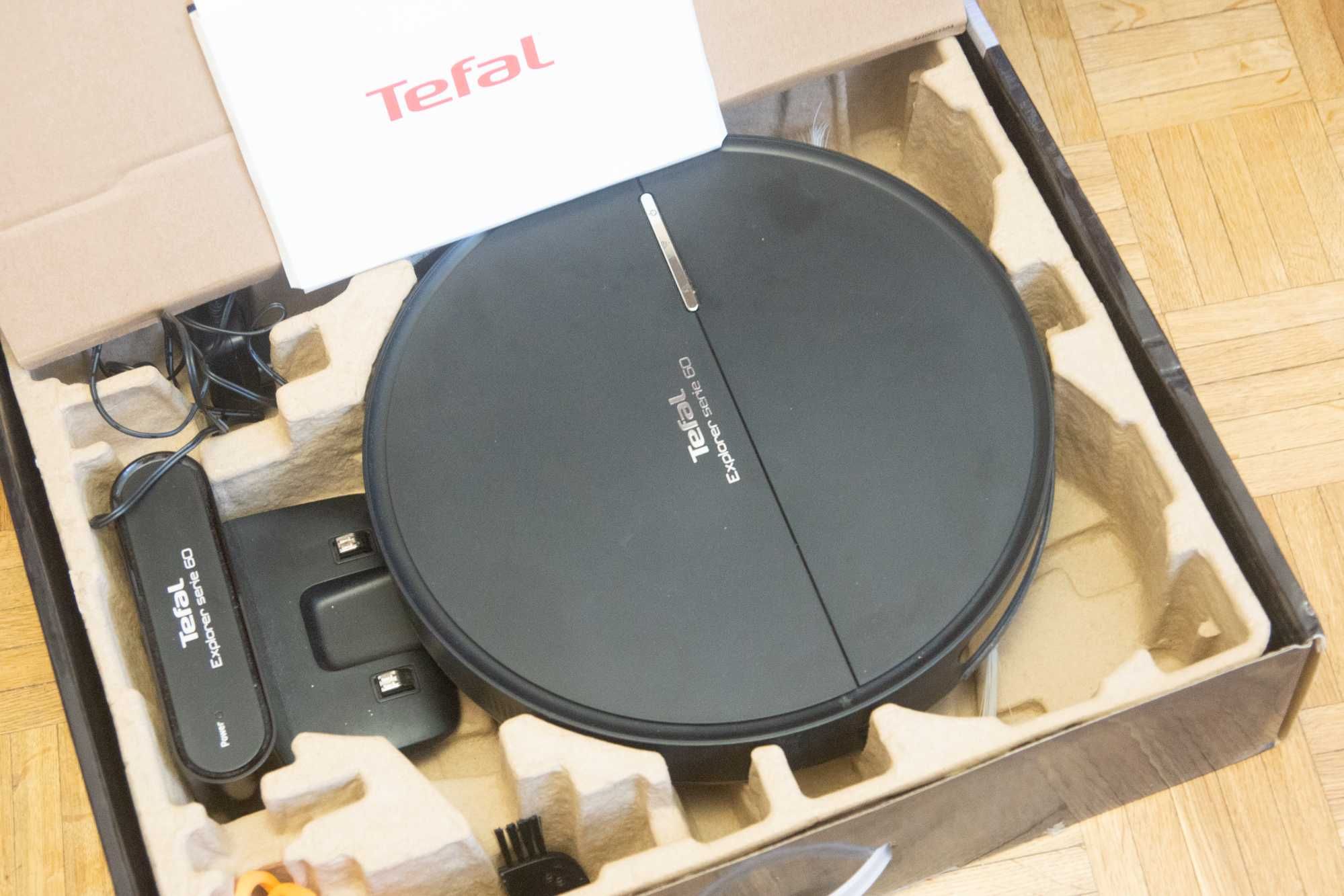 Robot odkurzacz Tefal X-plorer serie 60 - do drobnej naprawy.