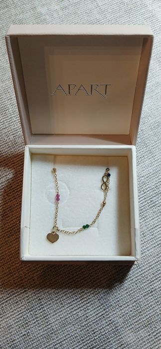 Apart bransoletka pozłacane srebro