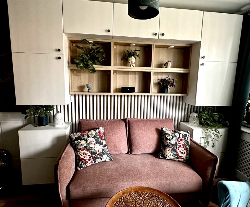 Meble do sypialni, salonu, sofa rozkladana, ledy, ikea Besta