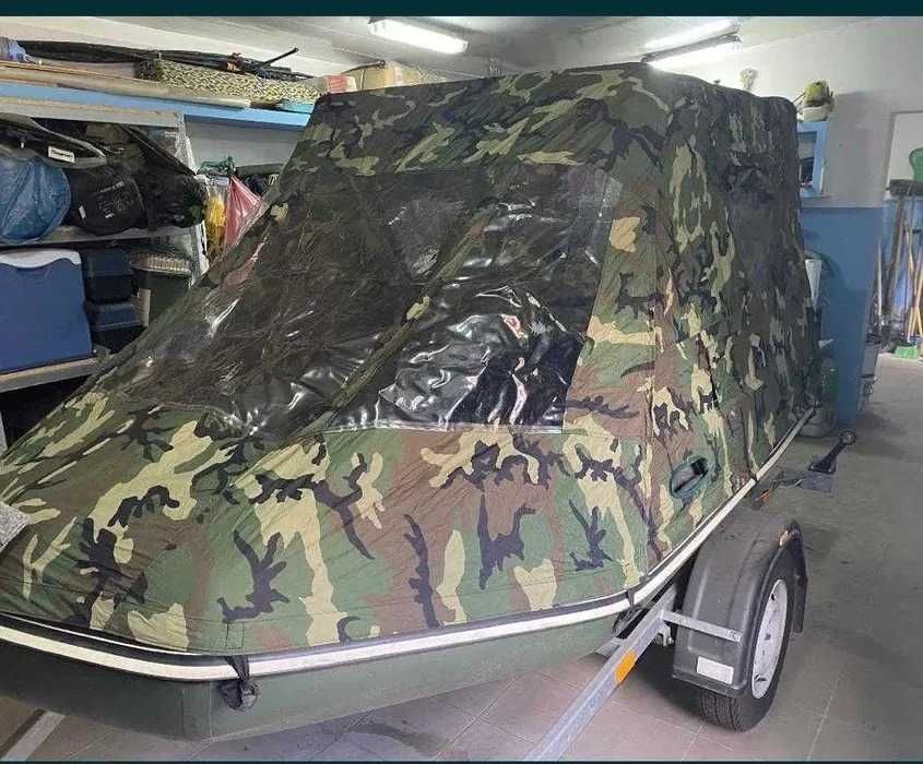 Човен з мотором SUZUKI DT 9.9, причепом та додатковим обладнанням.