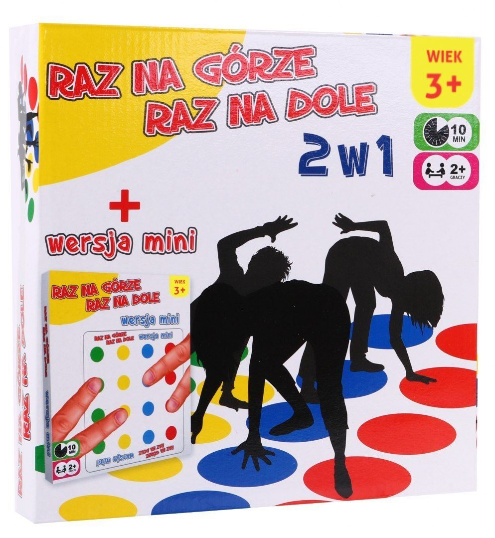 Gra Raz na Górze Raz Na Dole 2 w 1 PL tw