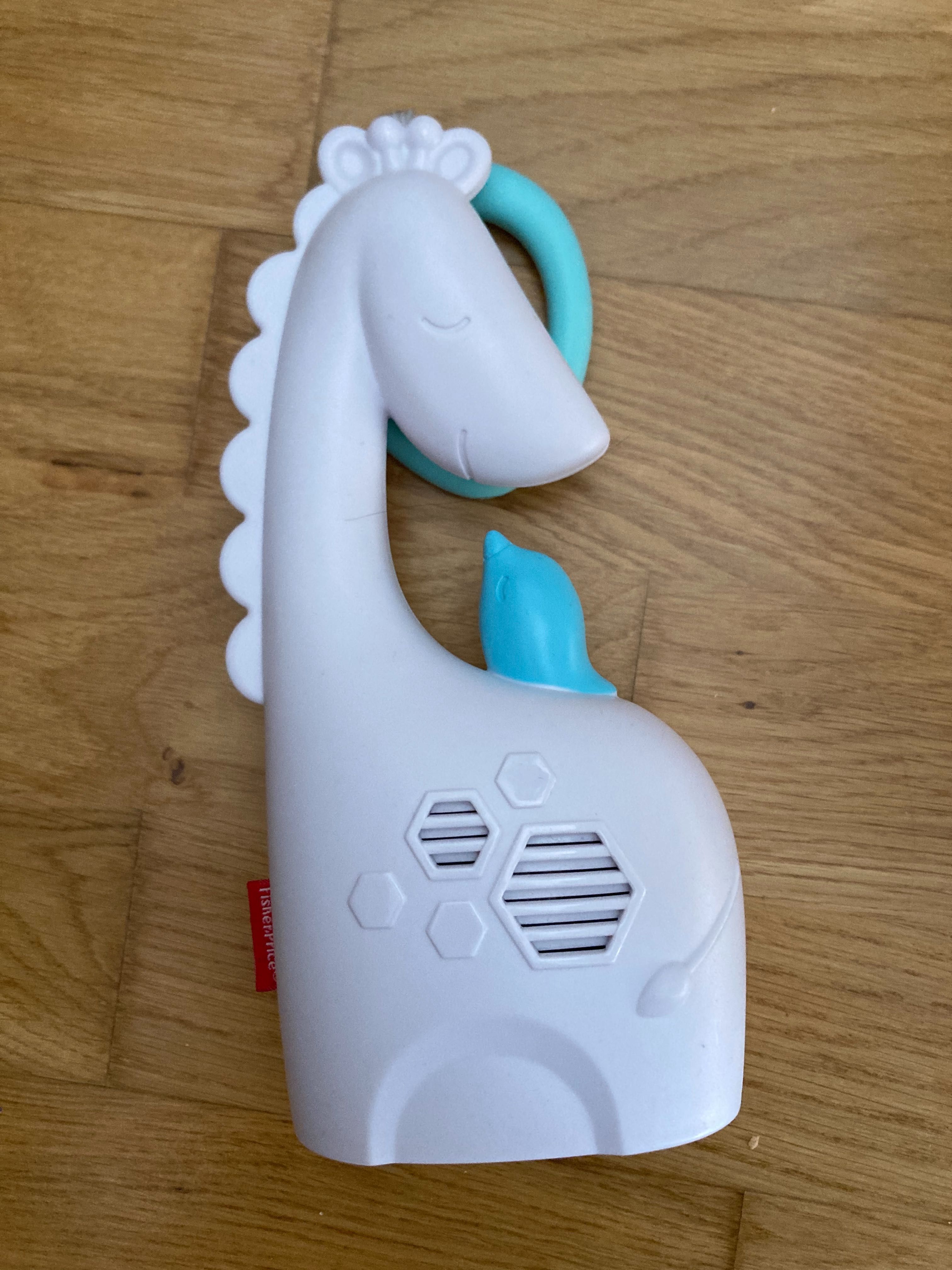 Super Fisher Price Żyrafa melodie szumiś uspokajacz stan super