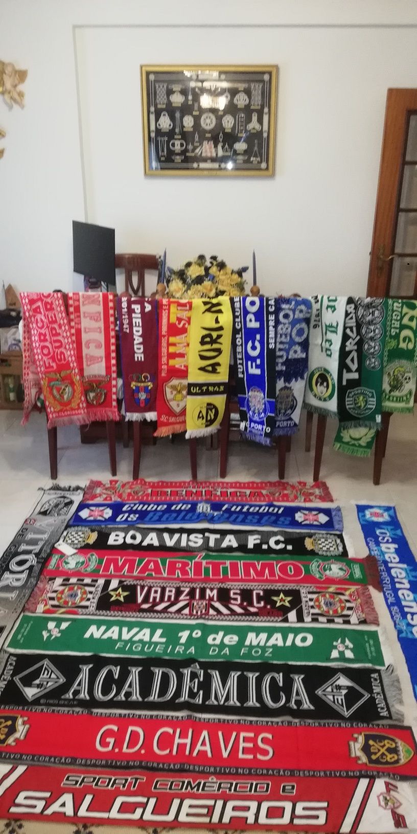 Cachecois de varios clubes
