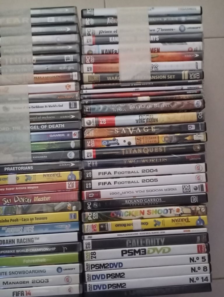 87 jogos pc cdrom
