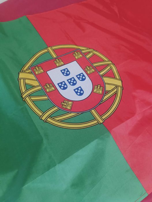 Bandeira Portugal com Cano
