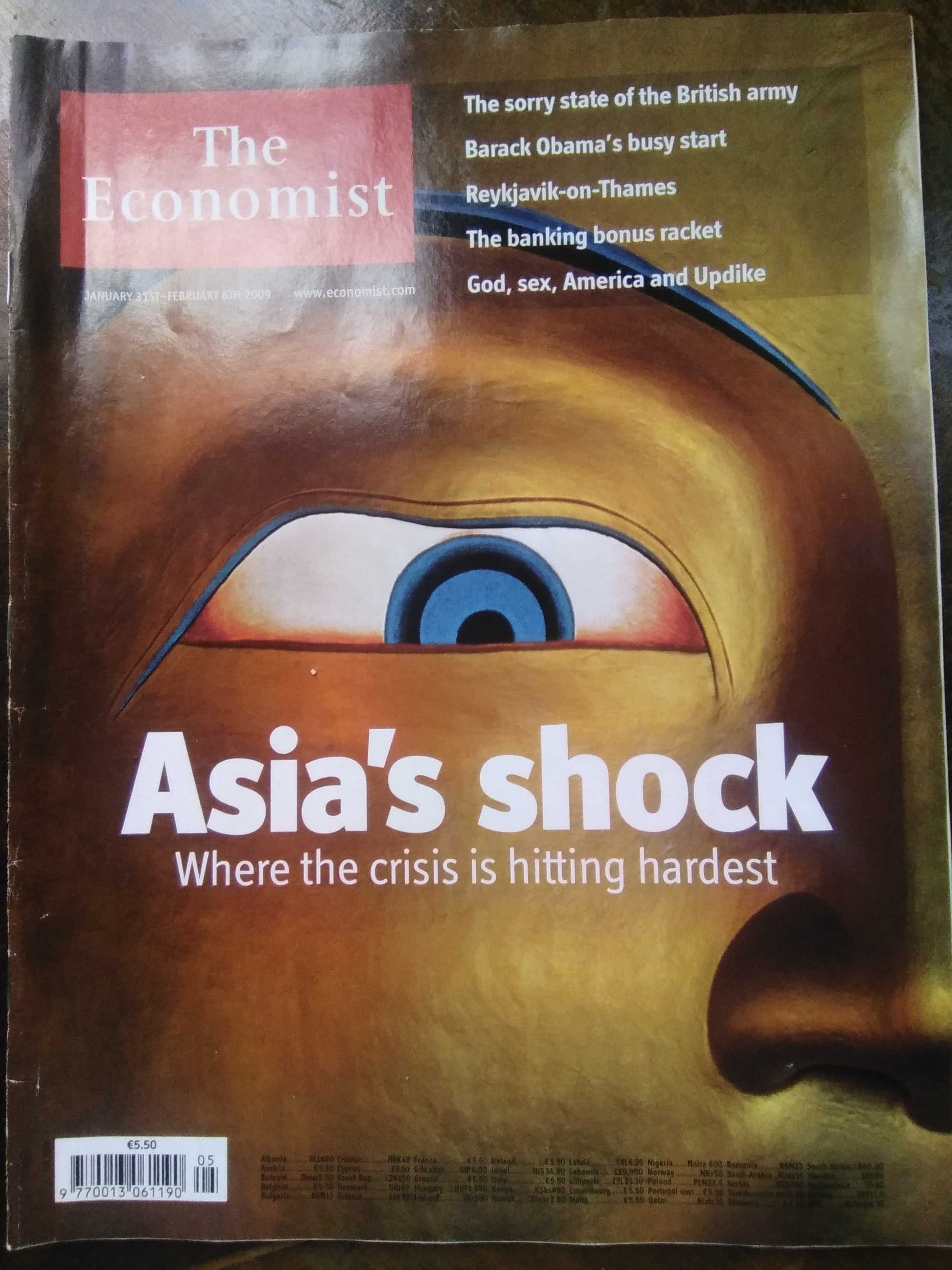 Revistas The Economist ano 2009 - portes grátis