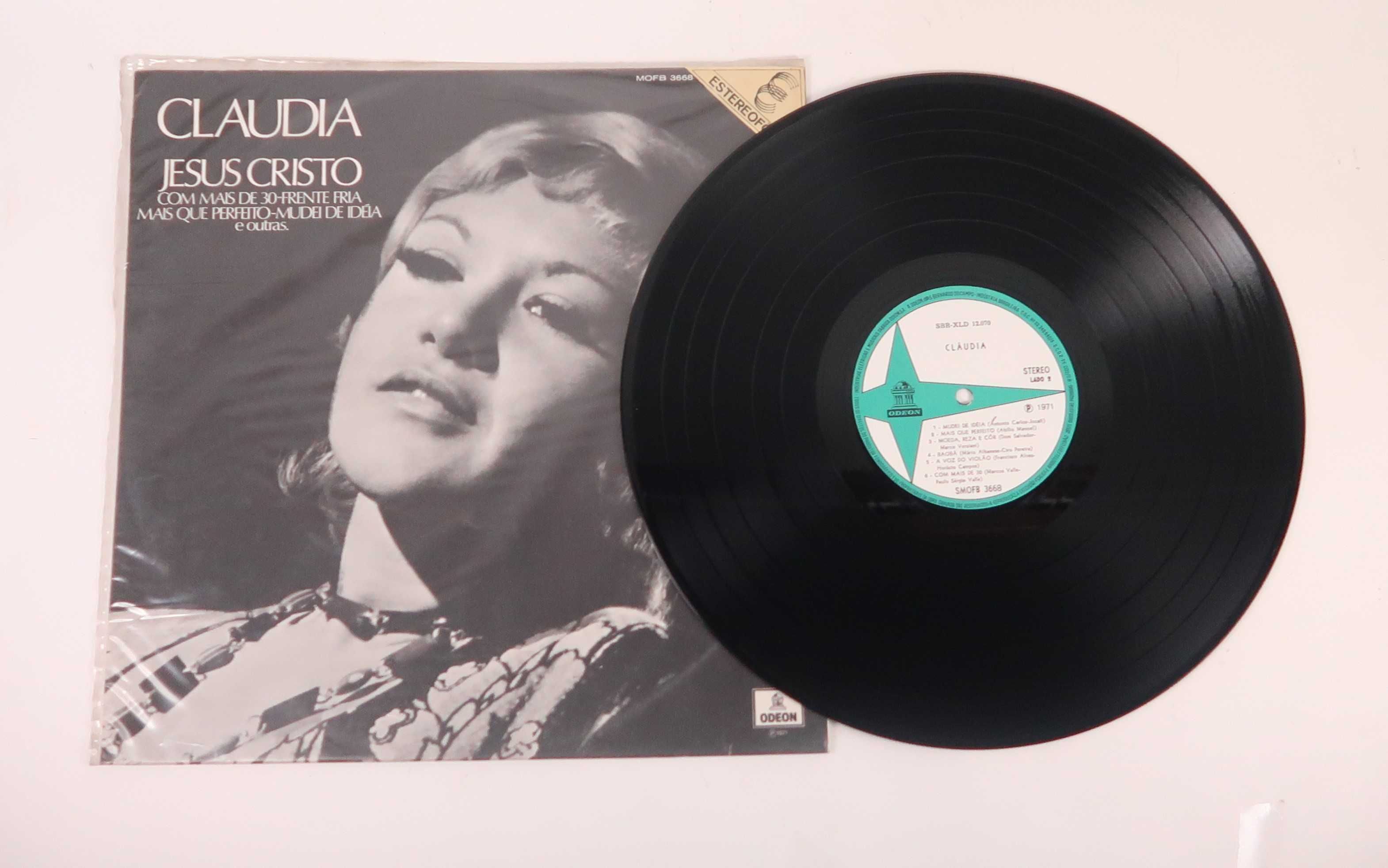 Claudia ‎– Jesus Cristo, Vinil, LP - Stereo (raro)