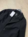 Пальто Pull&Bear (M) Wollen Coat Оригінал Мужское Чоловіче Черное Нове