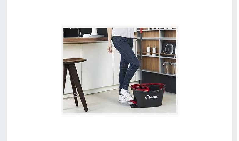 Vileda MOP OBROTOWY Turbo Easy Wring and Clean TURBO ZESTAW BOX