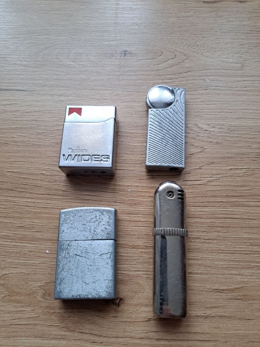 Zapalniczki kolekcjonerskie Marlboro ,Winston, Jack Daniels
