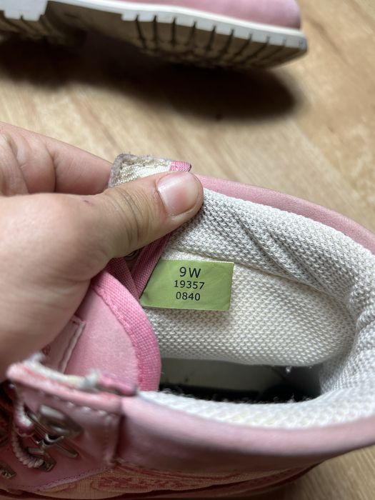 Черевики Timberland рожеві високі Жіночі 42 - 9