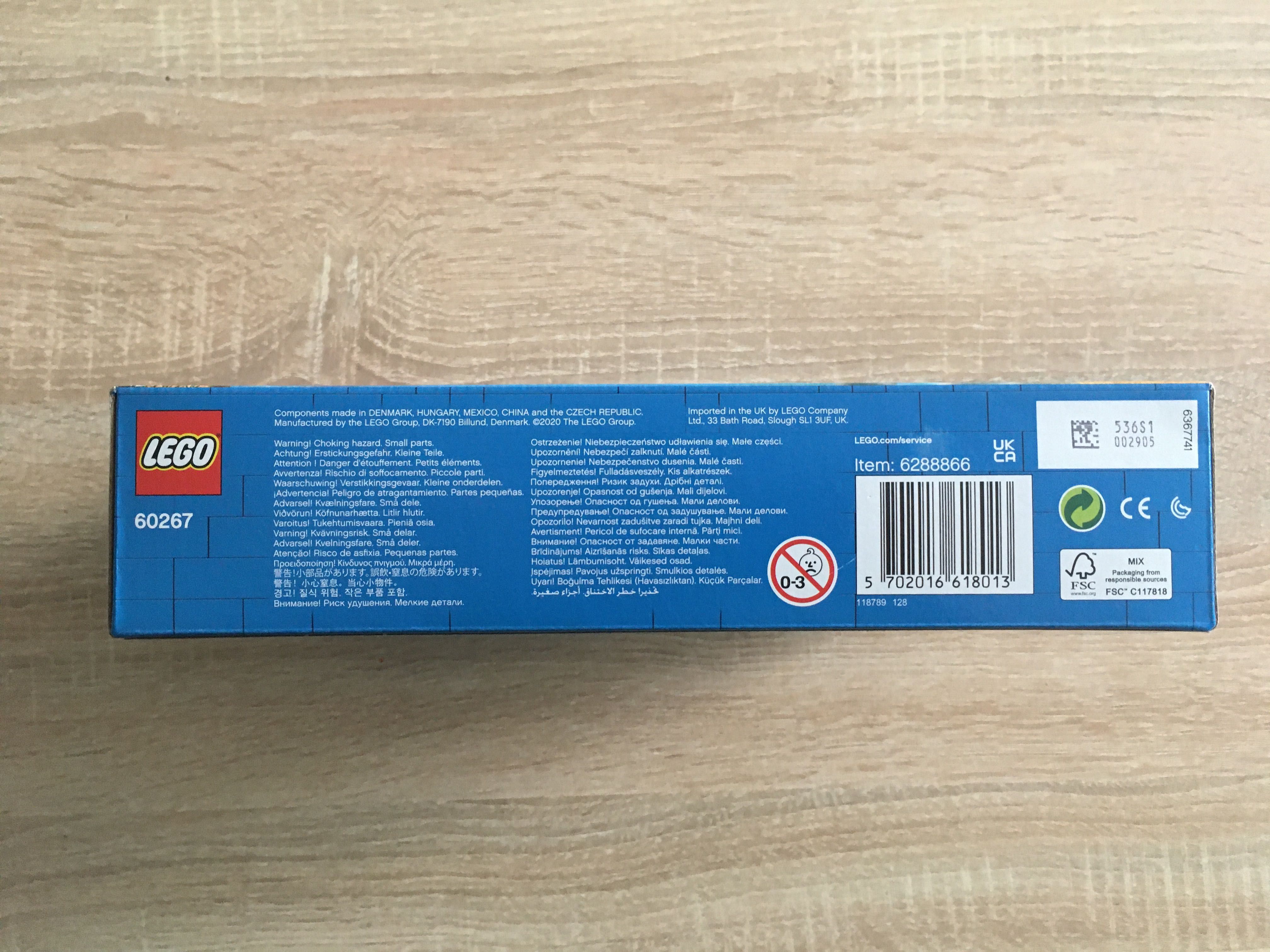 LEGO 60267 City - Terenówka na safari NOWE