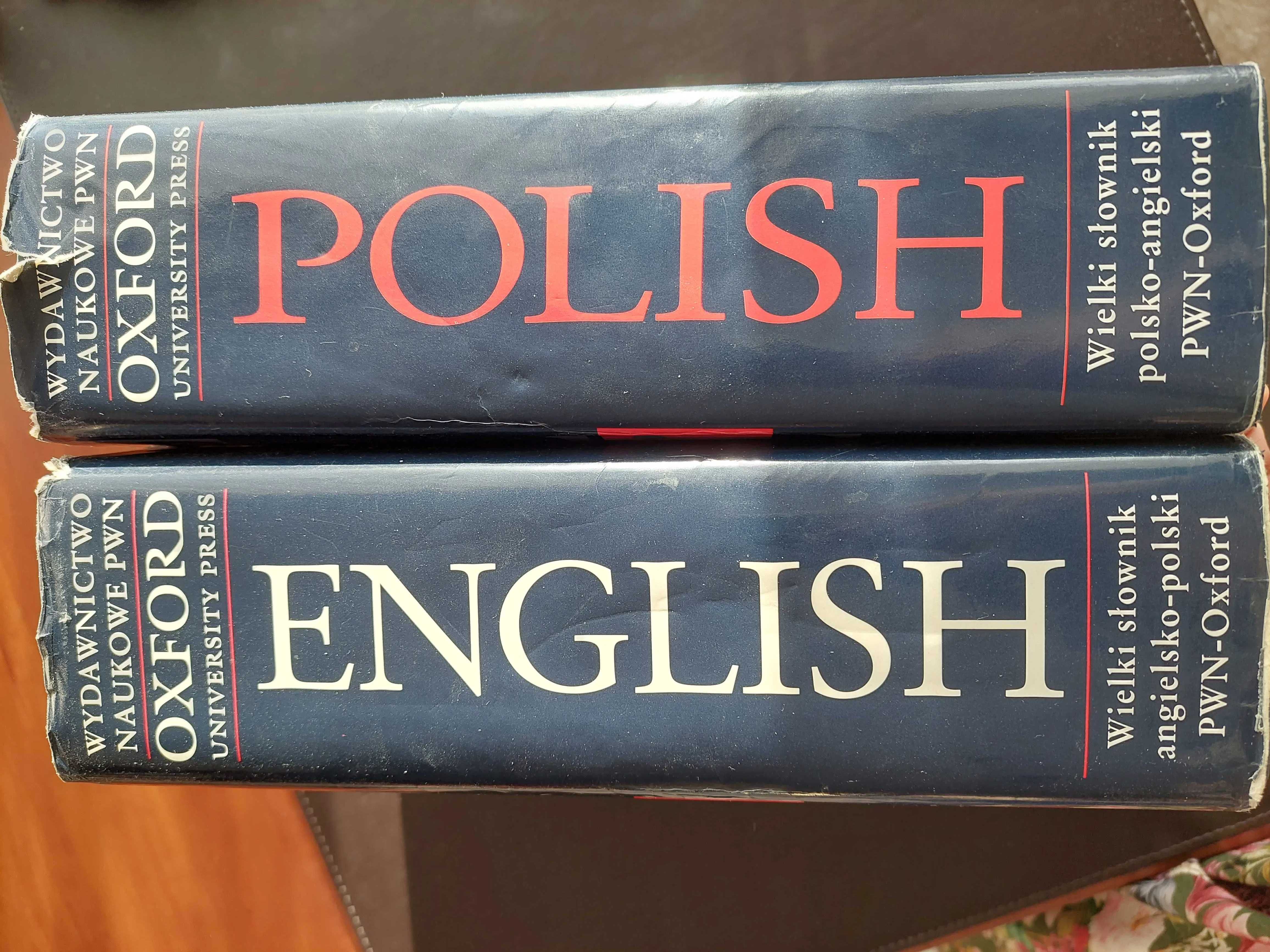 Wielki słownik PWN Oxford polsko-angielski angielsko-polski