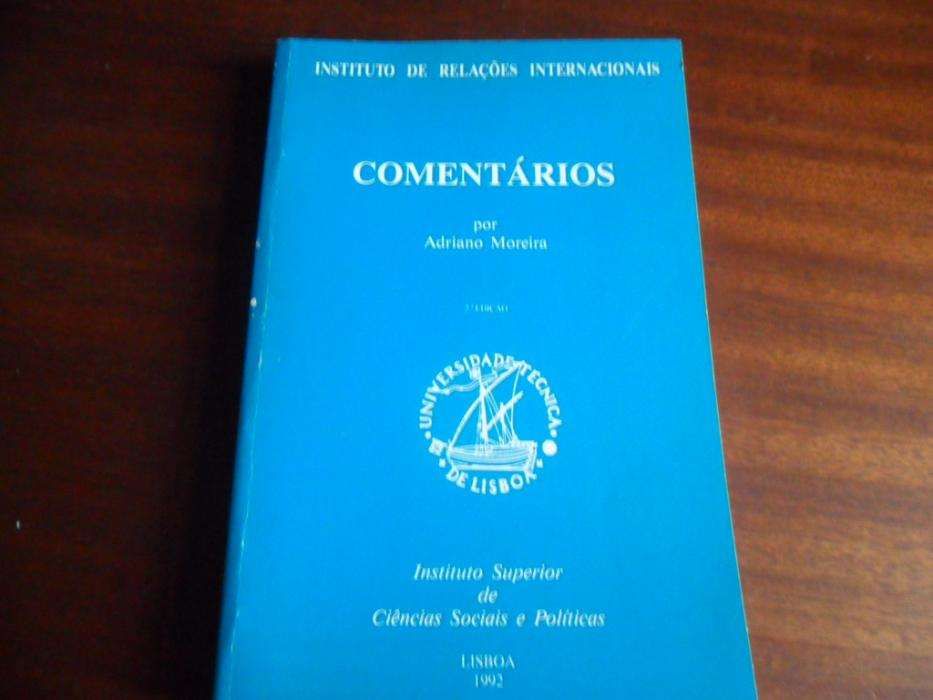 "Comentários" de Adriano Moreira 2ª Edição de 1992
