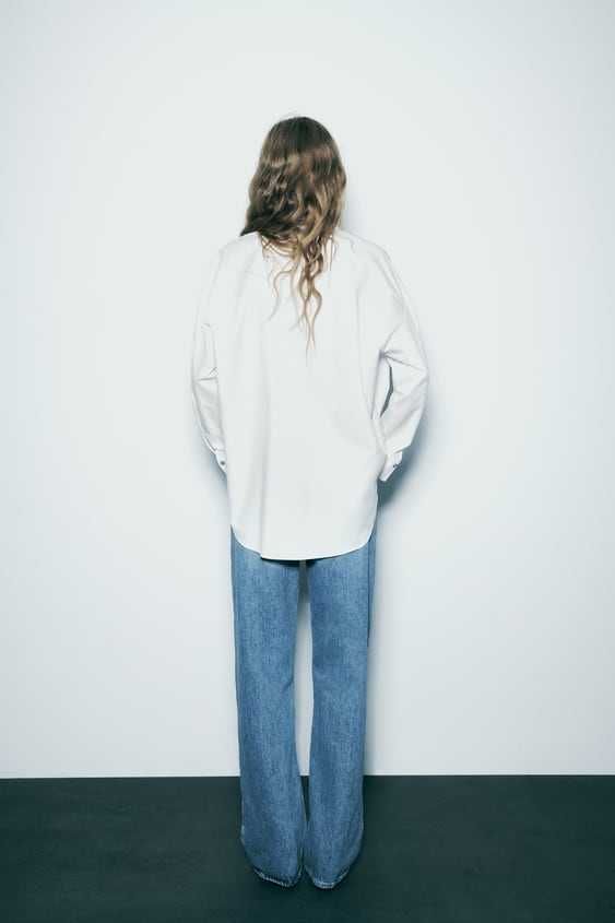 Блуза рубашка сорочка Zara оригинал женская