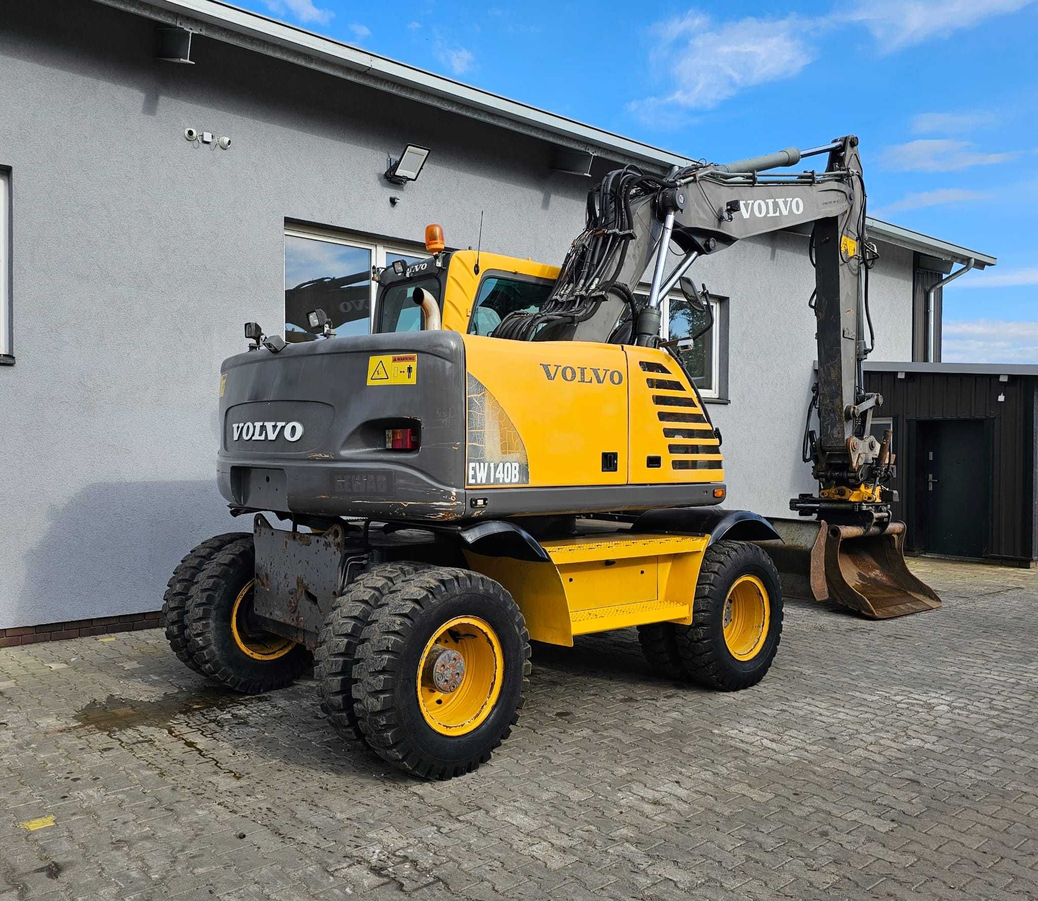 VOLVO EW 140 B 8127H 2006r Oryginał ROTOTILT ENGCON Szczypce GPS 3D