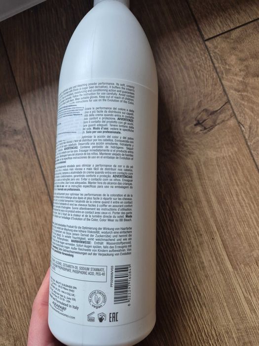 ALFAPARF kremowa woda utleniona 3% 1000ml