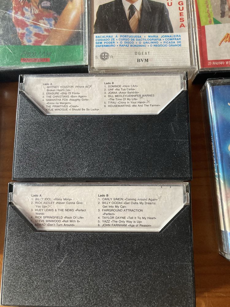 Cassetes de musica