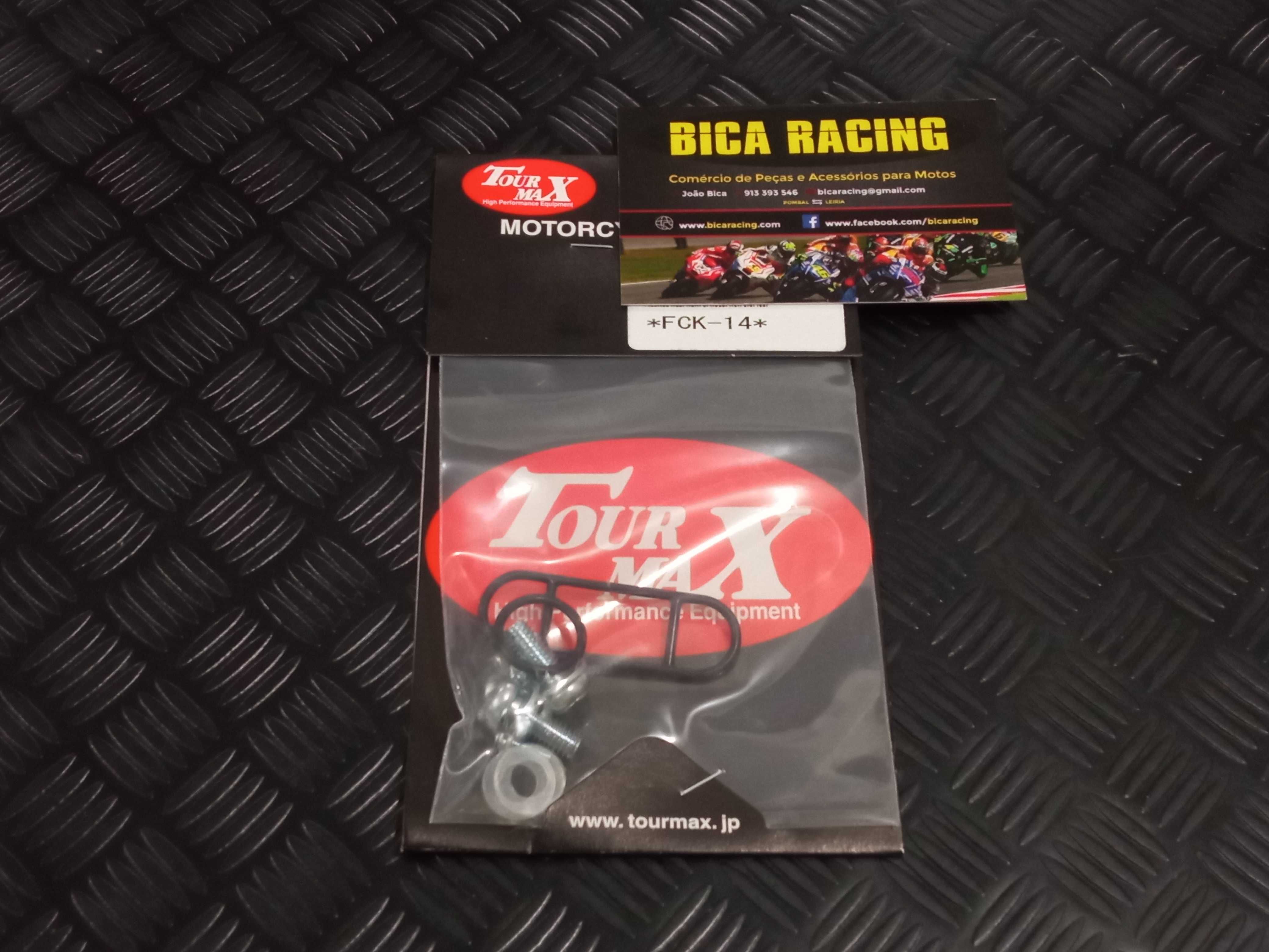 Kit reparação torneira gasolina Tourmax Suzuki Yamaha Honda kawasaki