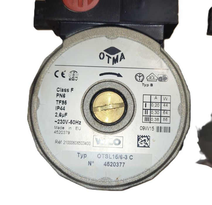 Pompa Wilo do pieca Termet i innych marek