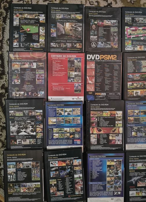 27 dvd de Demos para ps2