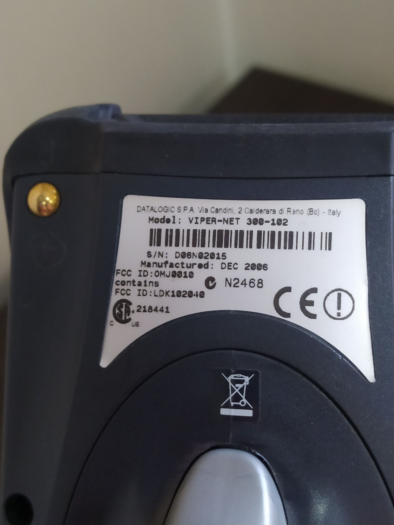 Термінал збору даних Datalogic Viper-net 300-102
