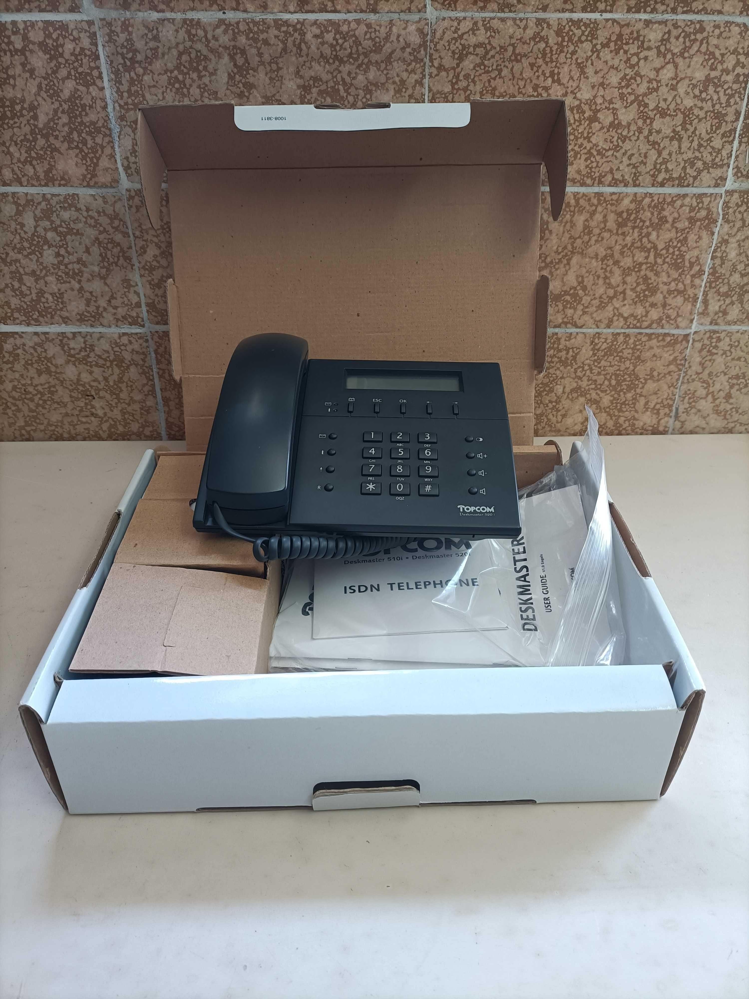 Telefone ISDN RDIS Topcom Deskmaster 520i como novo