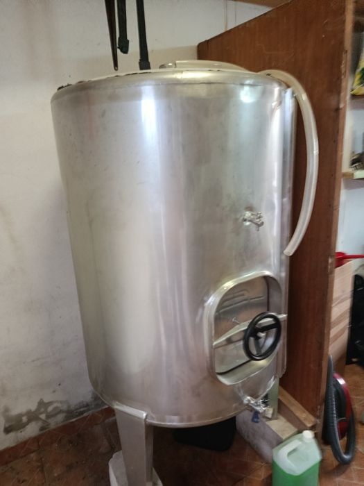 Pipa inox 500 litros