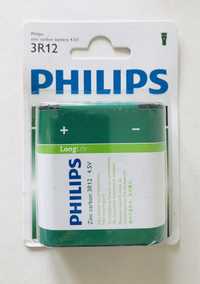 батарейка батарея квадратная PHILIPS 4.5V