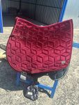 Czaprak HKM Mellow bordo Full FERA Full
