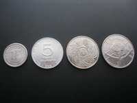 Бурунди набор монет 1, 5, 10, 50 франков 1980-2011 UNC Состояние!!!