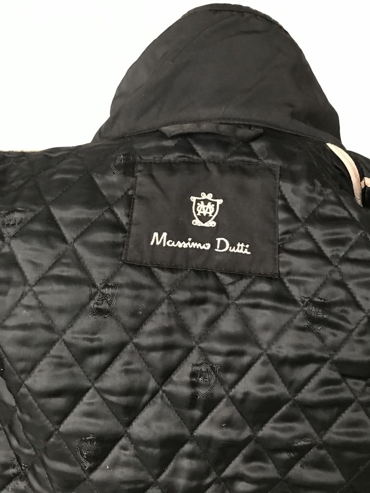 Massimo Dutti dłuższa pikowana kurtka damska S