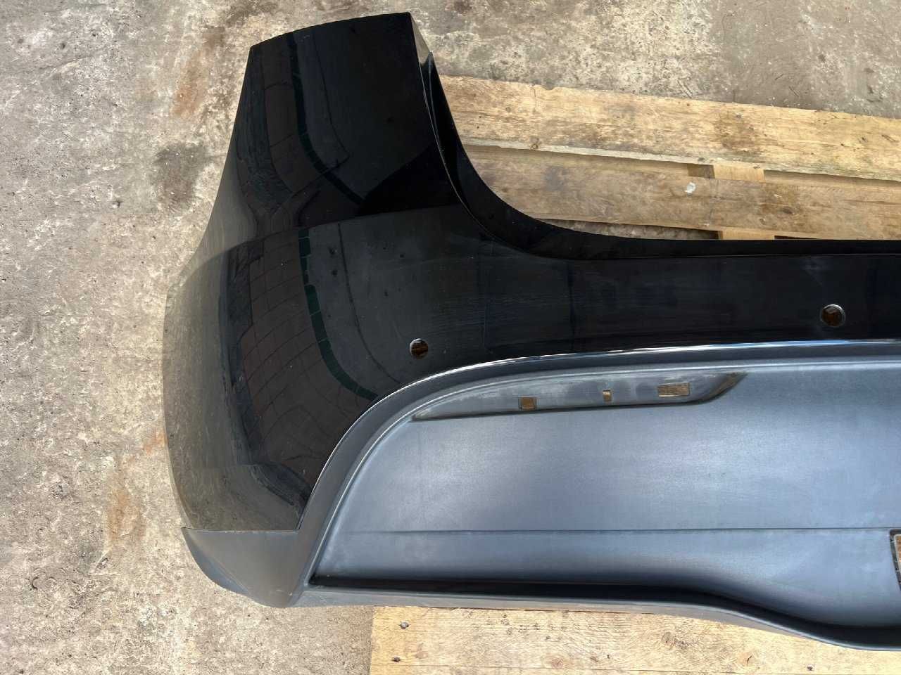 Бампер задний под парктроники Tesla Model Y черный PBSB