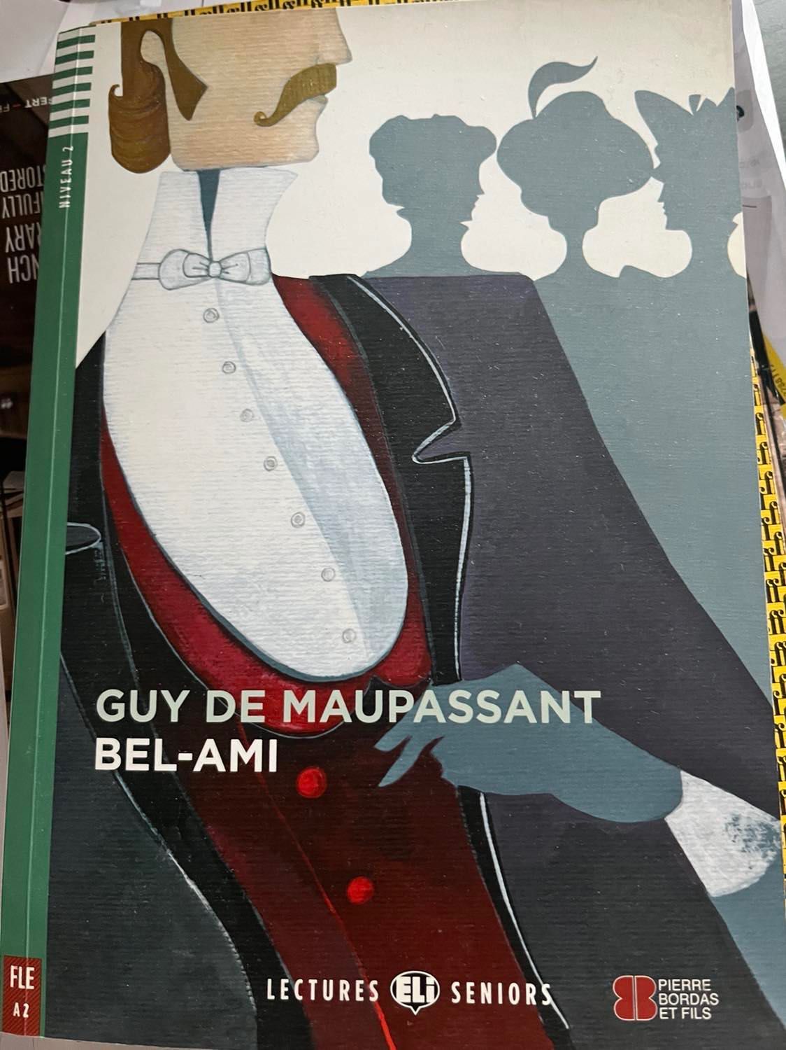 Książka + CD lektura do nauki j francuskiego A2 Guy de Maupassant