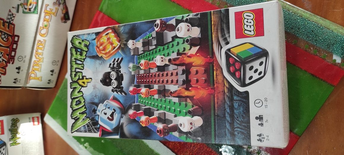 6 Jogos de tabuleiro Lego