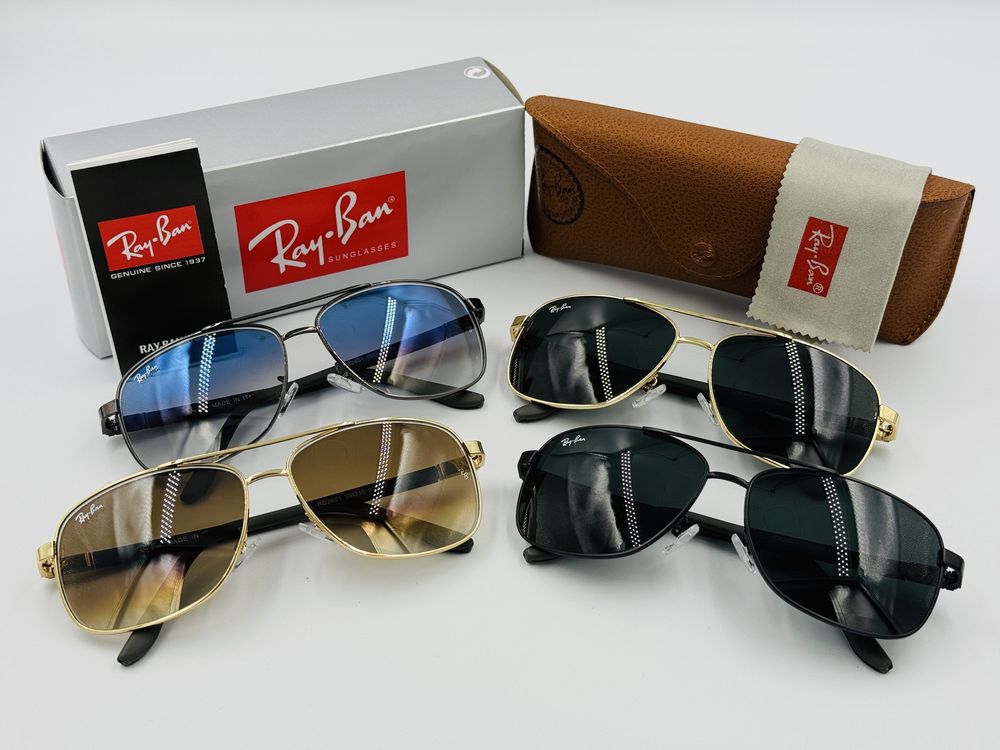 Солнцезащитные очки Ray Ban Metal 2601 59мм стекло (mix)