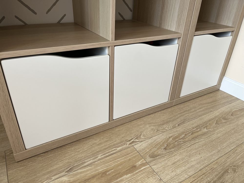 Dwa regały Ikea Kallax