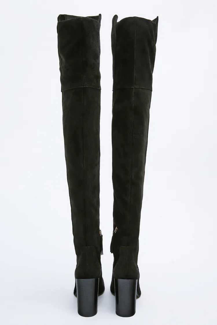 Botas over the knee da ZARA