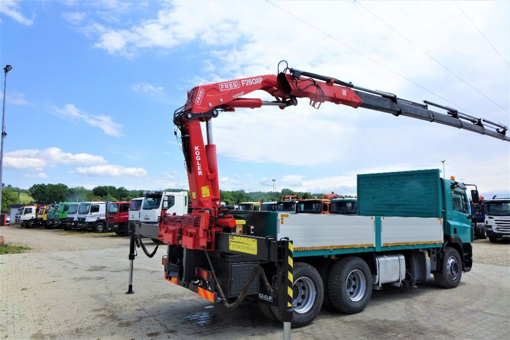 HDS 22m, Usługi dźwigowe HDS, transport ciężki, wynajem dźwigu 7 ton.