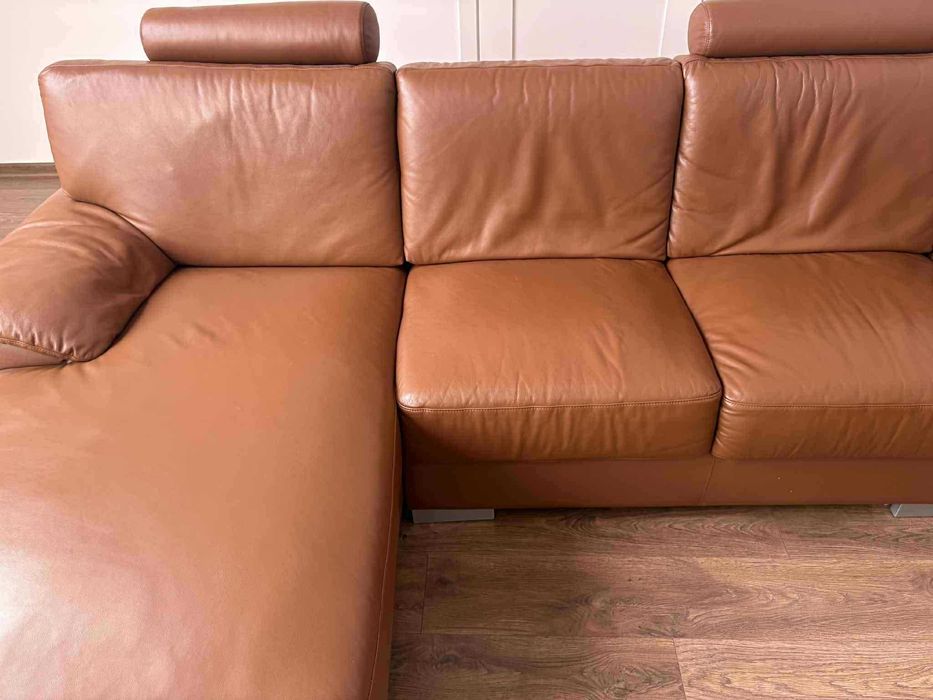 Skórzana sofa modułowa