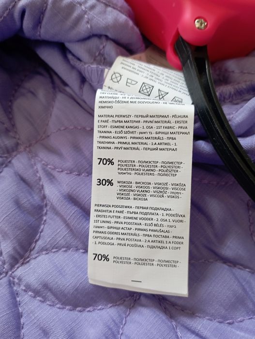 Nowa koszula liliowa Reserved 38 M oversize