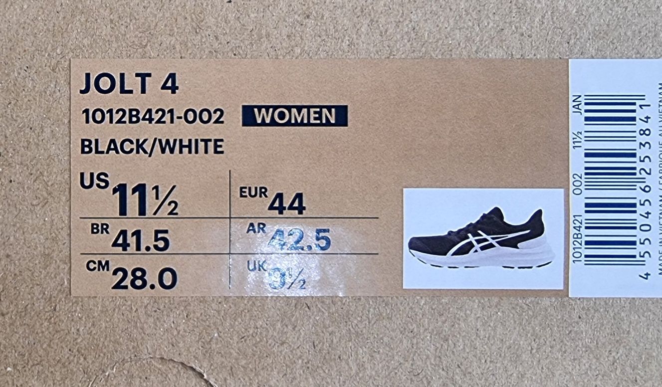 Nowe buty Asics Jolt 4 rozmiar 44 28 cm.