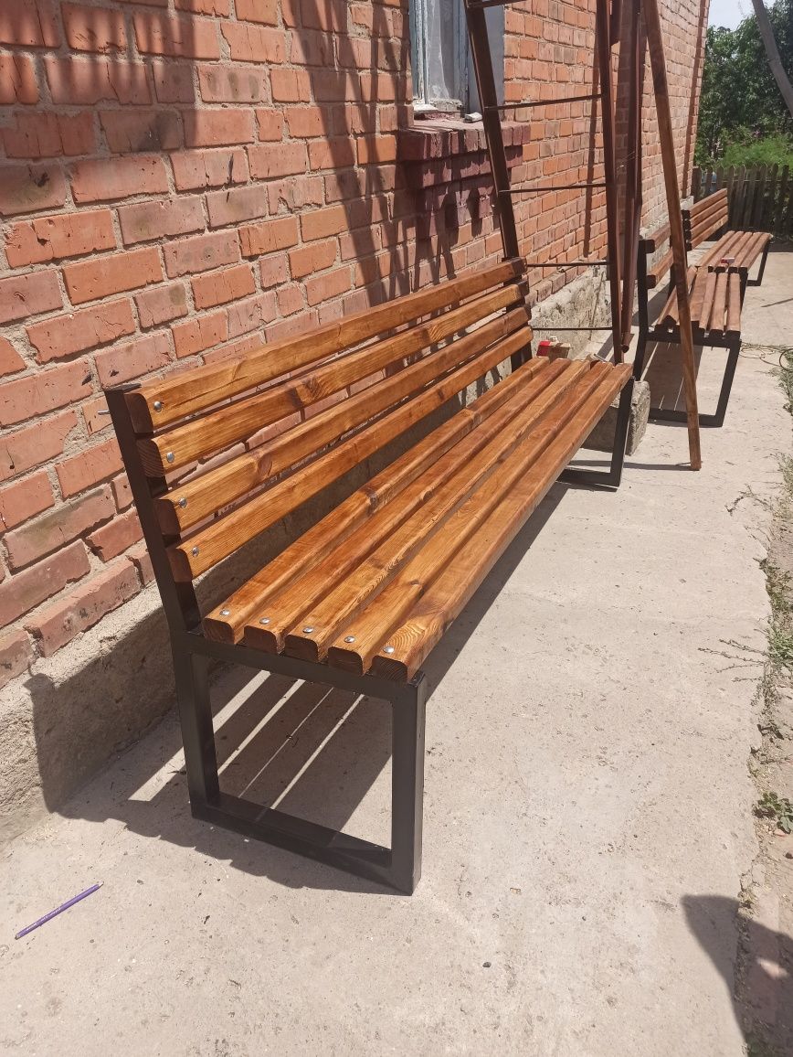 Лавка в стилі Лофт( скамейка садова) від 3100